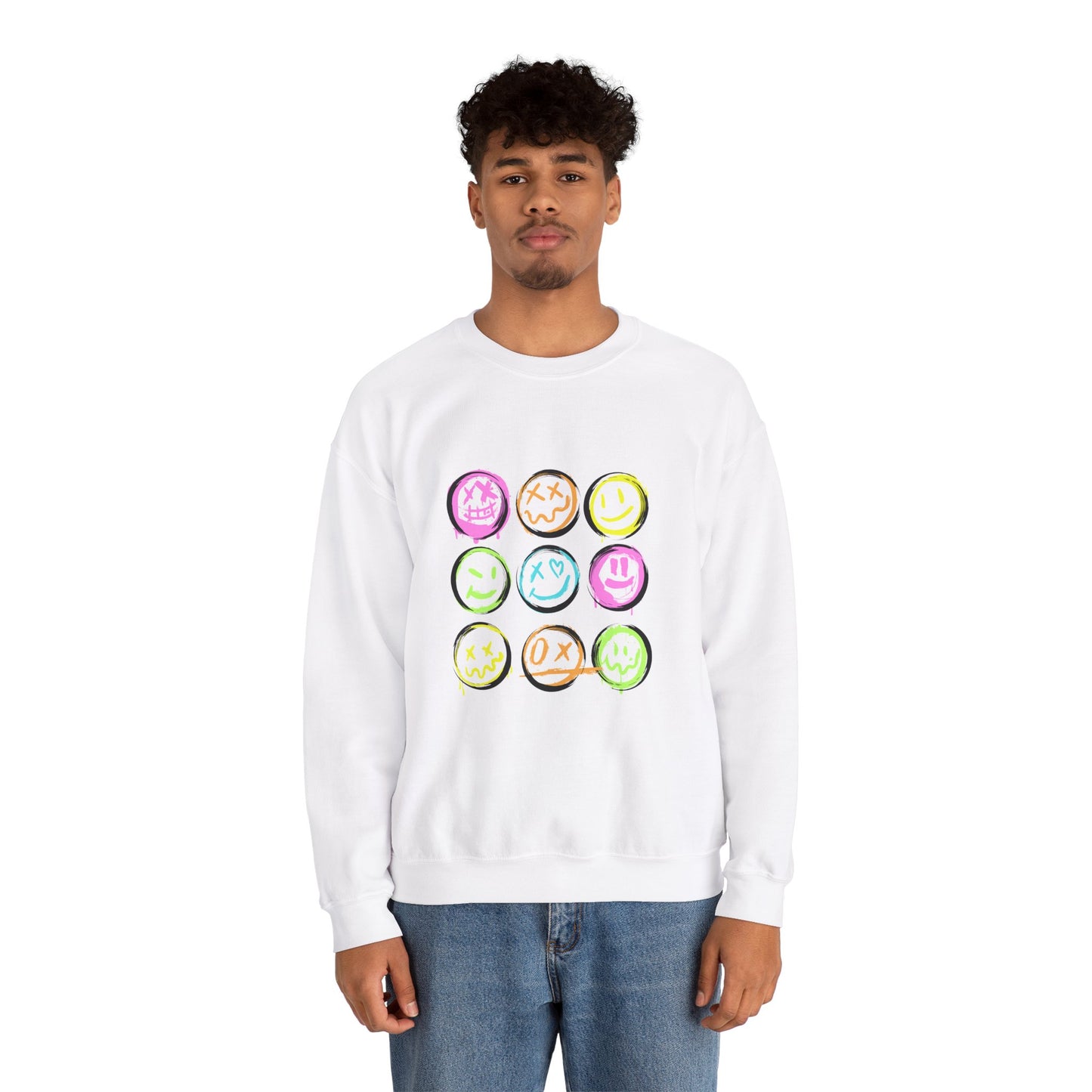 Faces Adult Sweatshirt