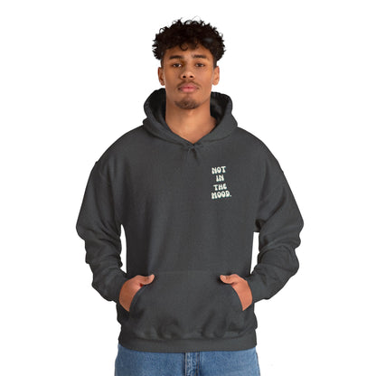 Not in the mood Double print Adult Hoodie