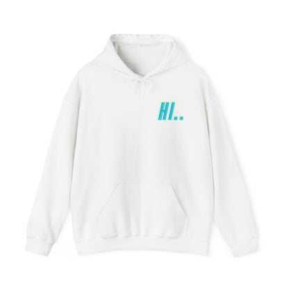 Hi/Bye Double print Adult Hoodie