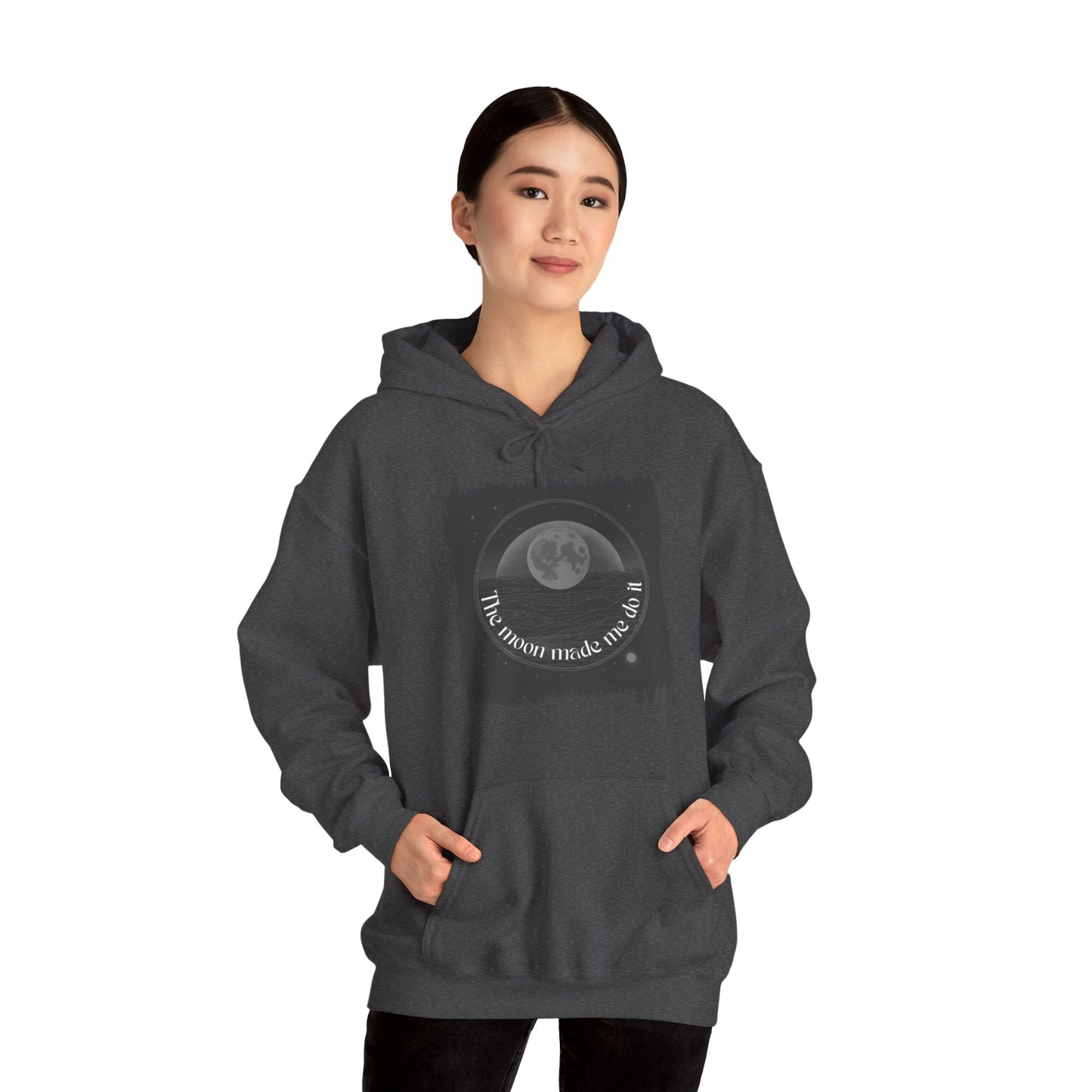 The moon made me do it Adult Hoodie