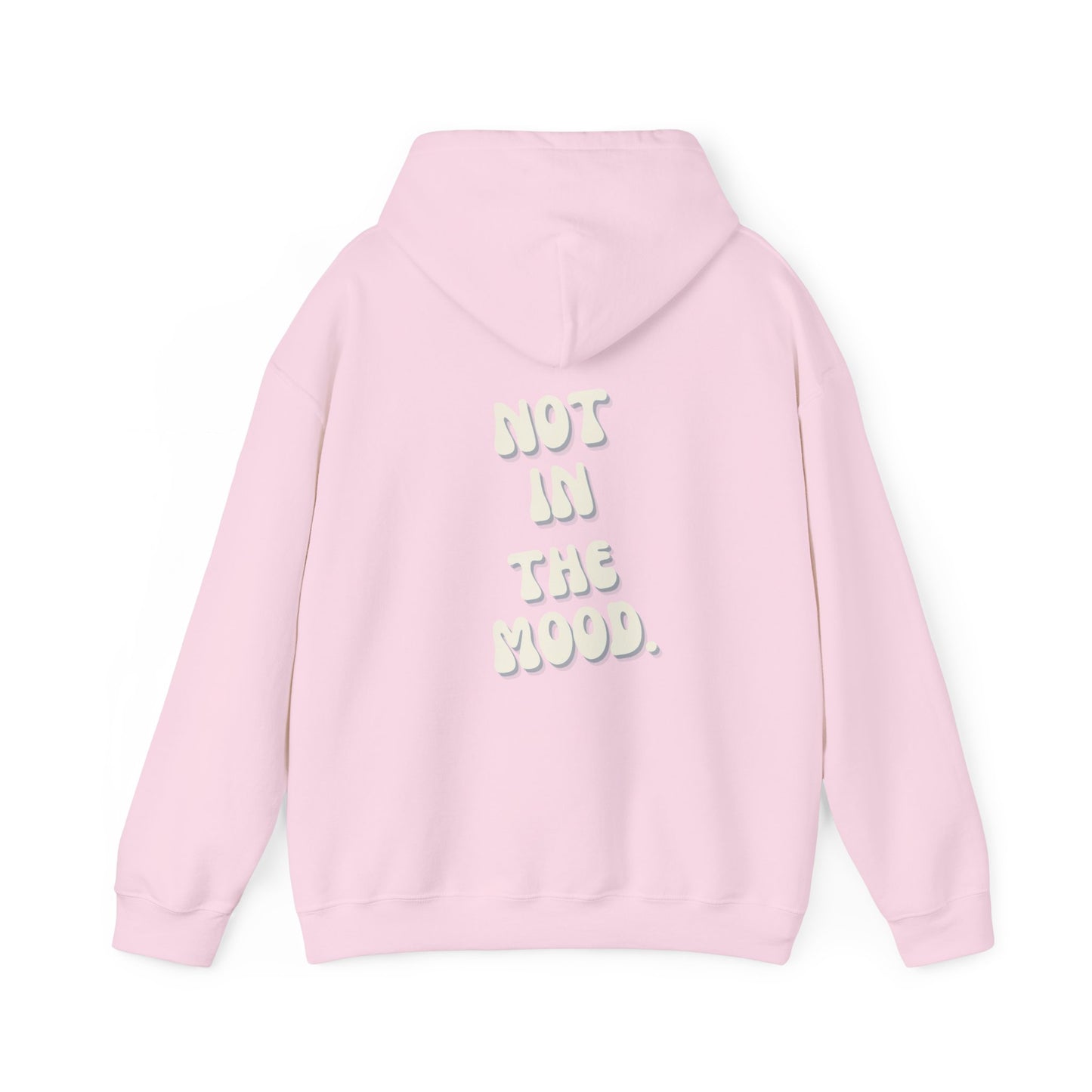 Not in the mood Double print Adult Hoodie