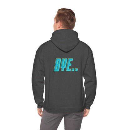 Hi/Bye Double print Adult Hoodie