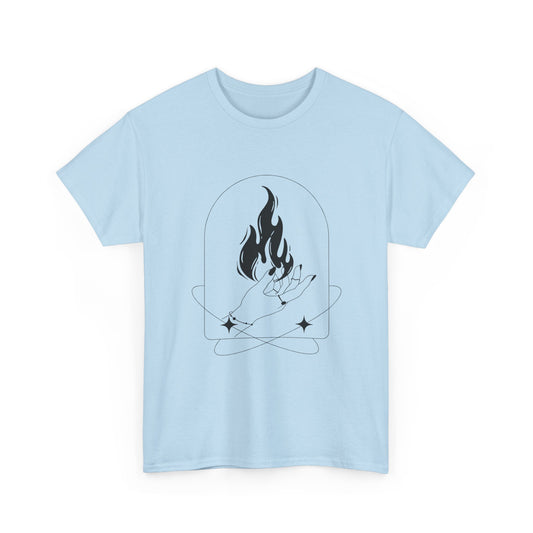 Hand flame Adult T-shirt