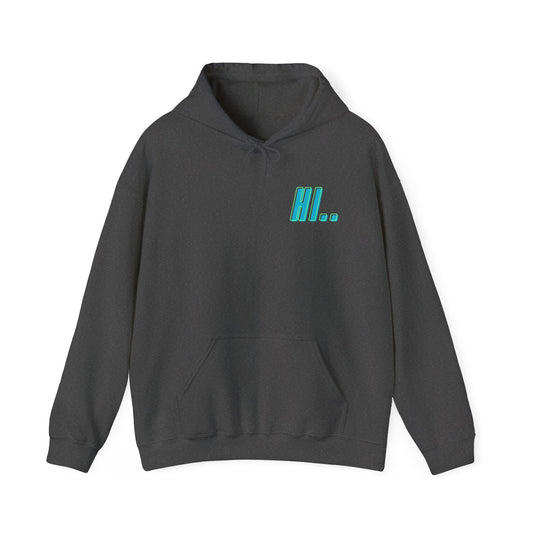 Hi/Bye Double print Adult Hoodie