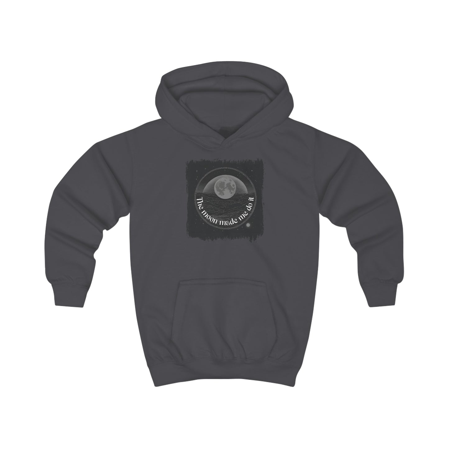 The moon made me do it Kids Hoodie