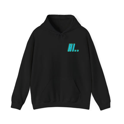 Hi/Bye Double print Adult Hoodie