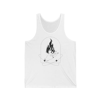 Hand flame Adult Tank