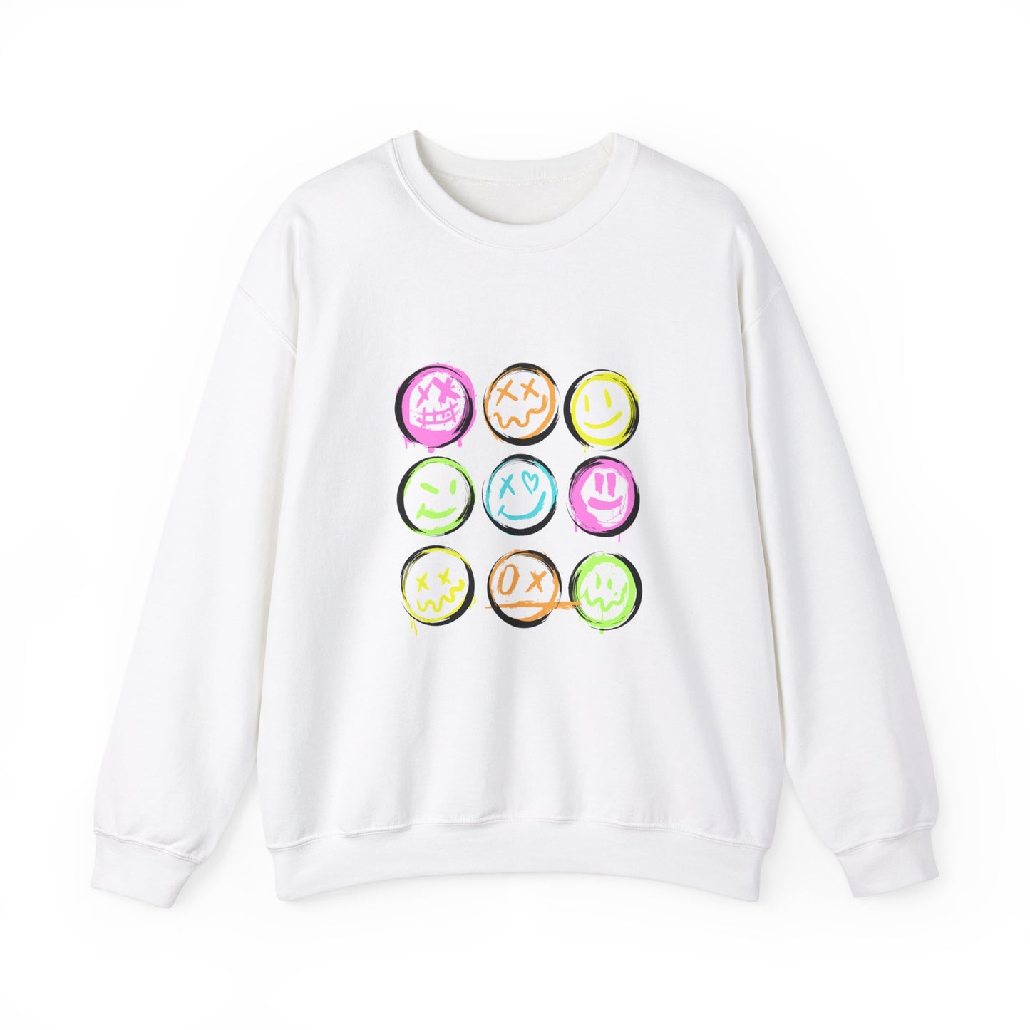 Faces Adult Sweatshirt