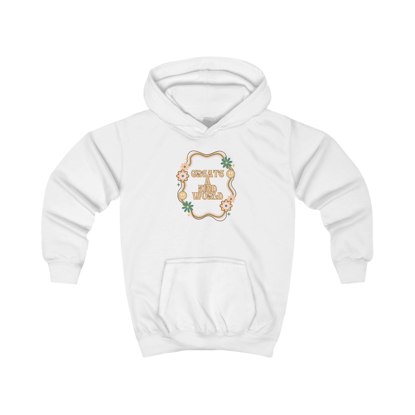 Create a kind world Kids Hoodie