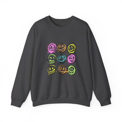 Faces Adult Sweatshirt