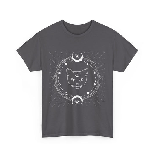 Mystic cat Adult T-shirt