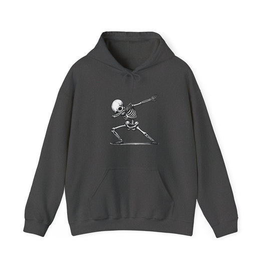 Dabbing skeleton Adult Hoodie