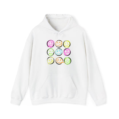 Faces Adult Hoodie