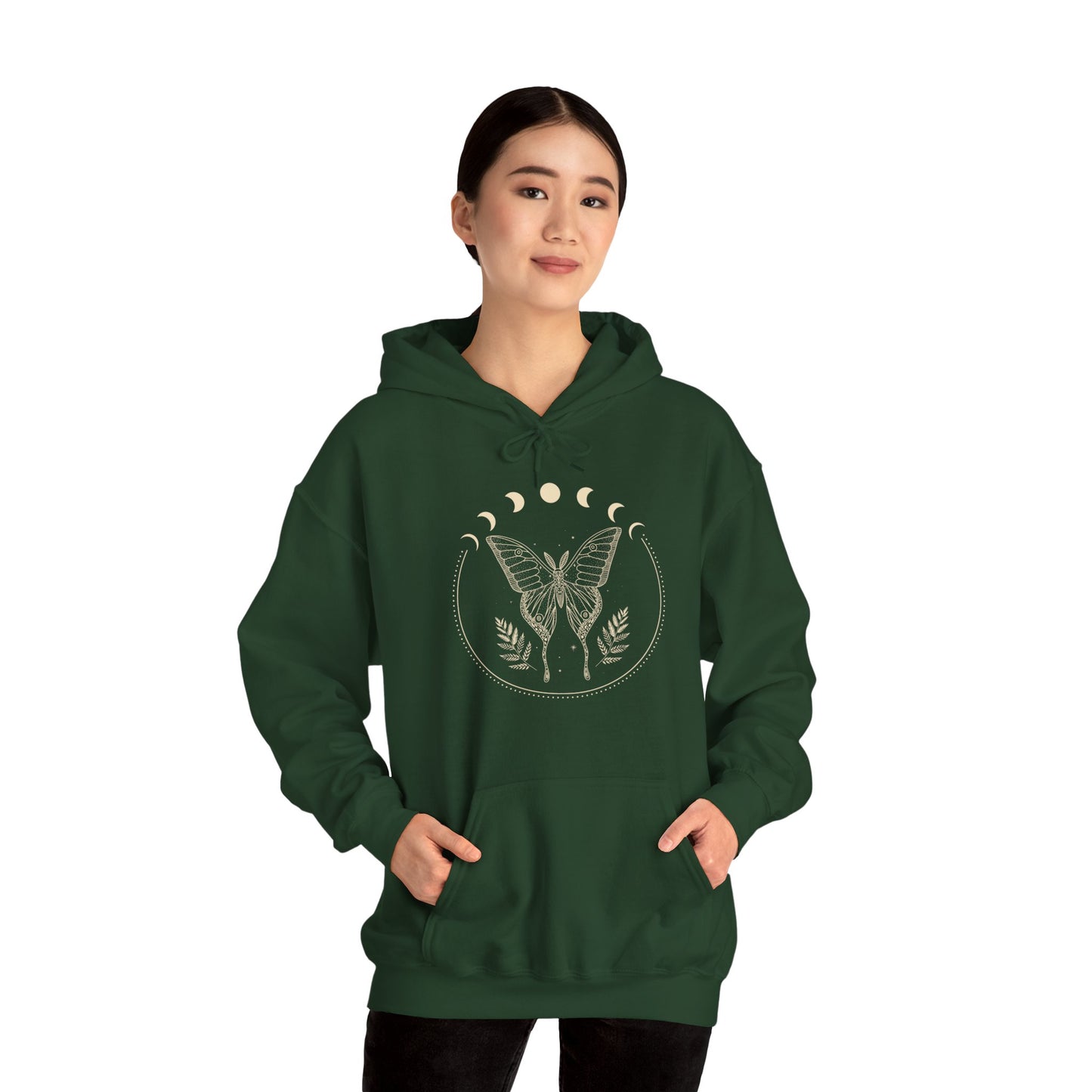 Moth Adult Hoodie