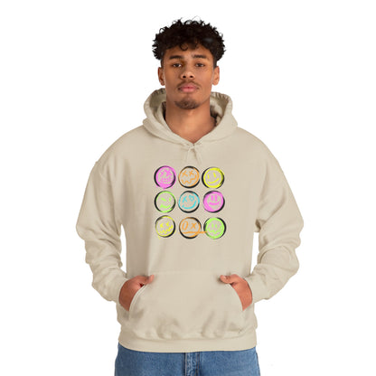 Faces Adult Hoodie