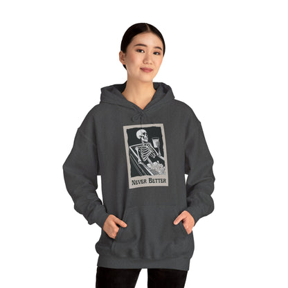 Never better Adult Hoodie