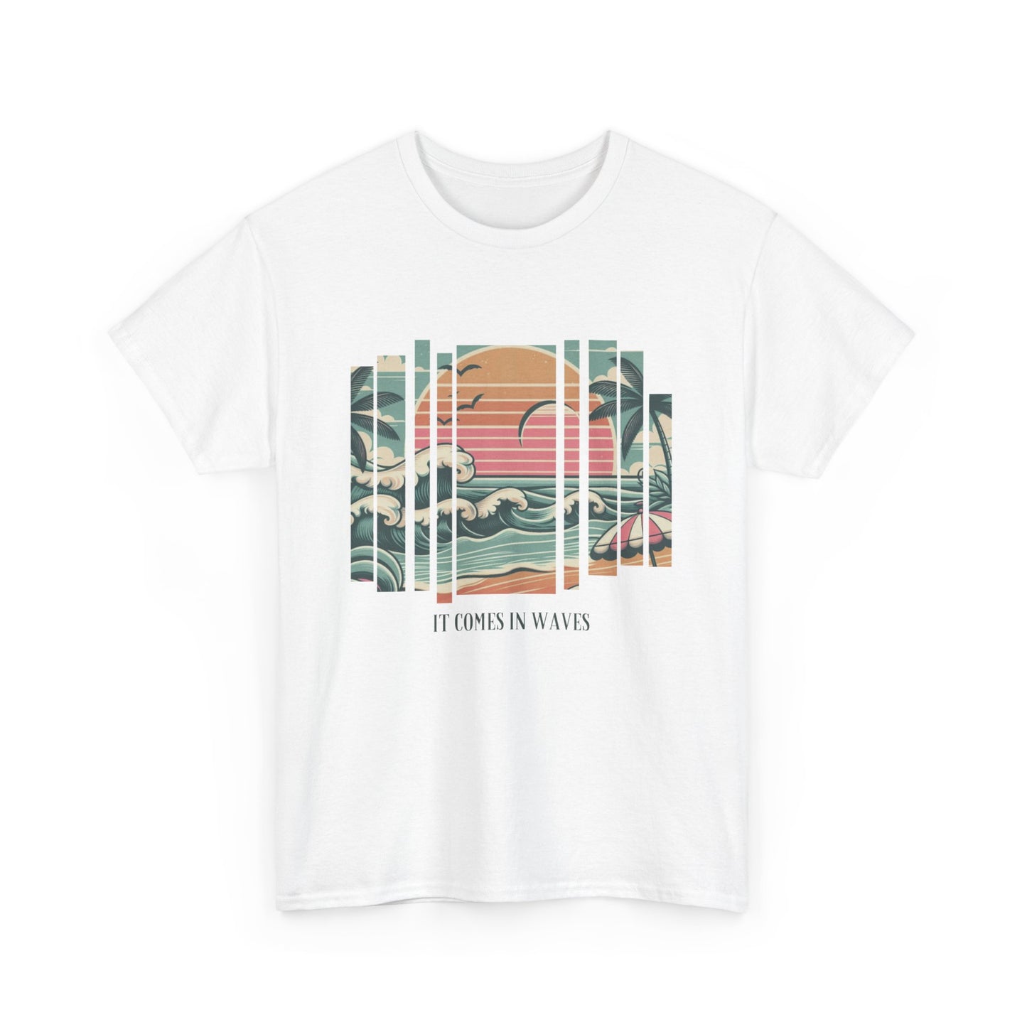 It comes in waves Adult T-shirt