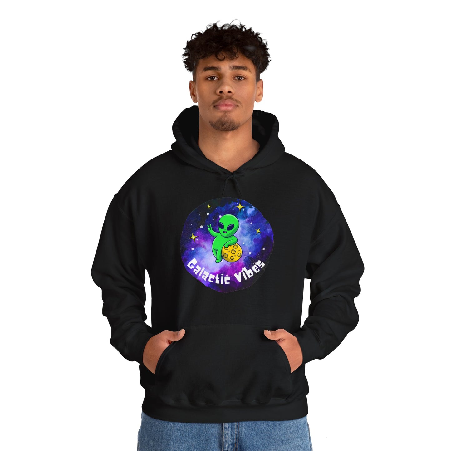 Galactic vibes Adult Hoodie