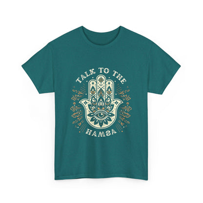 Talk to the hamsa Adult T-shirt