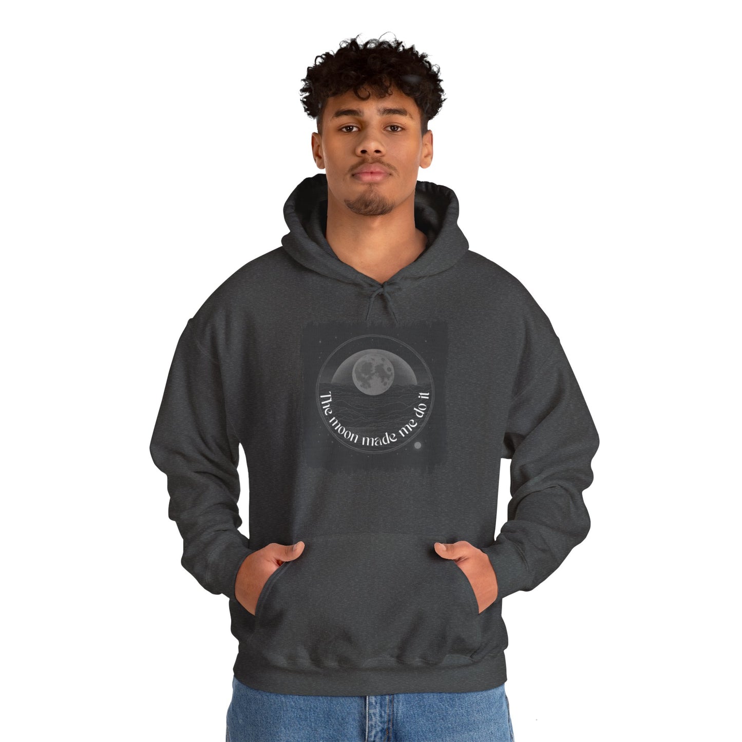 The moon made me do it Adult Hoodie