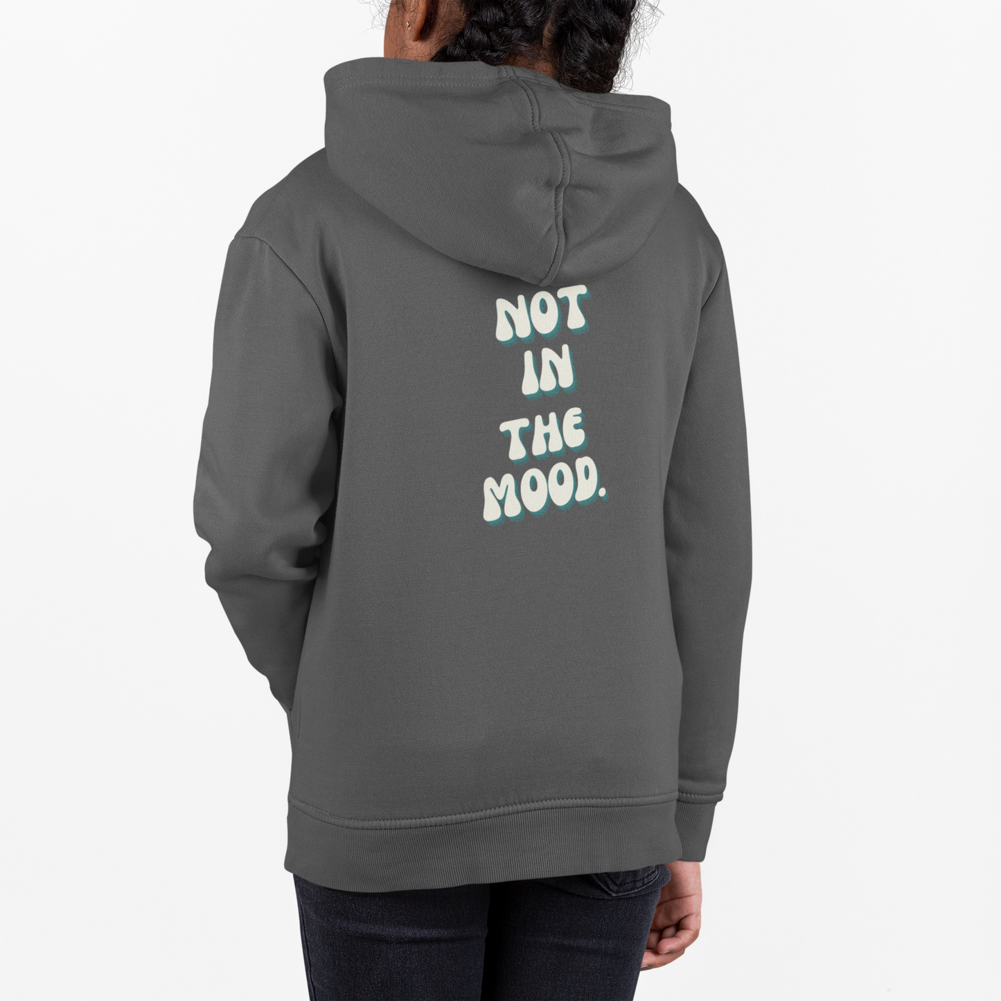 Not in the mood Double print Kids Hoodie