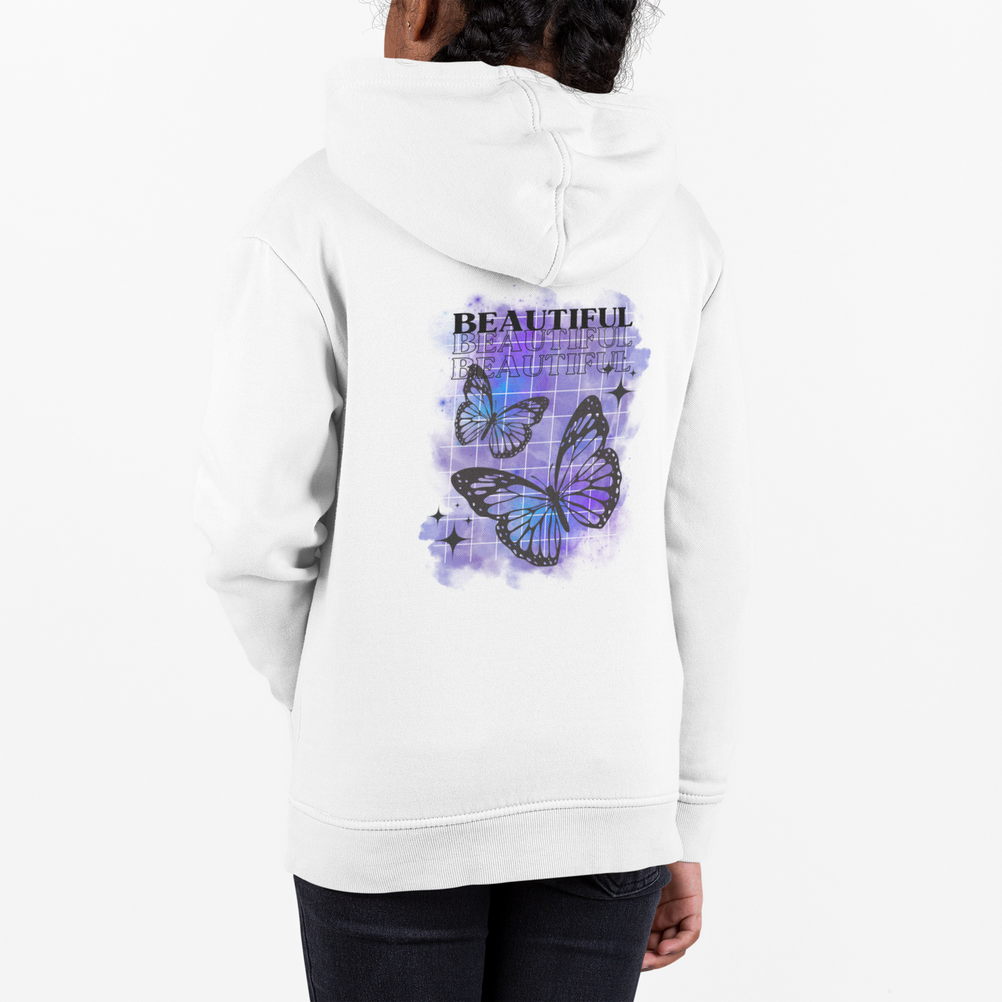 Beautiful Double print Kids Hoodie