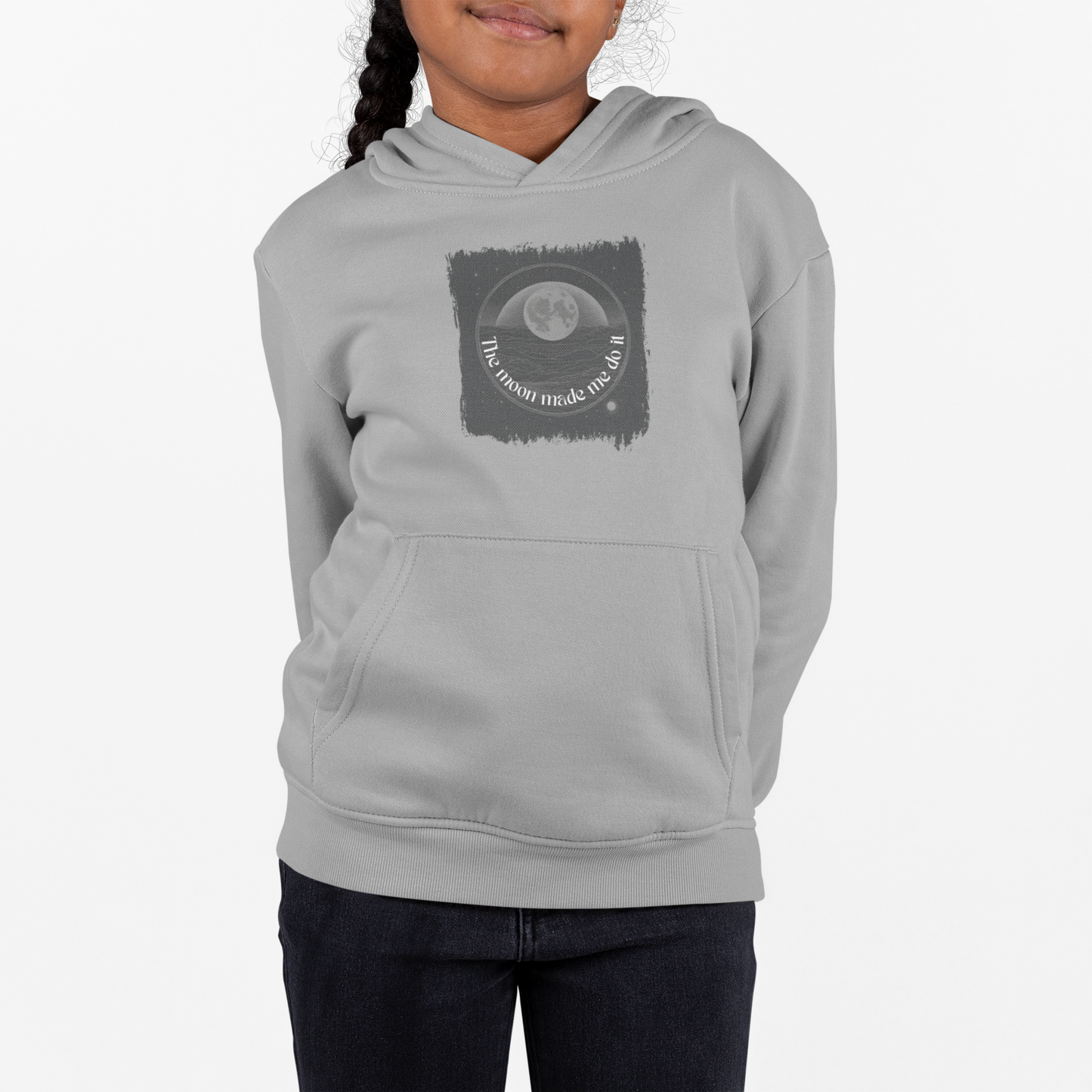 The moon made me do it Kids Hoodie