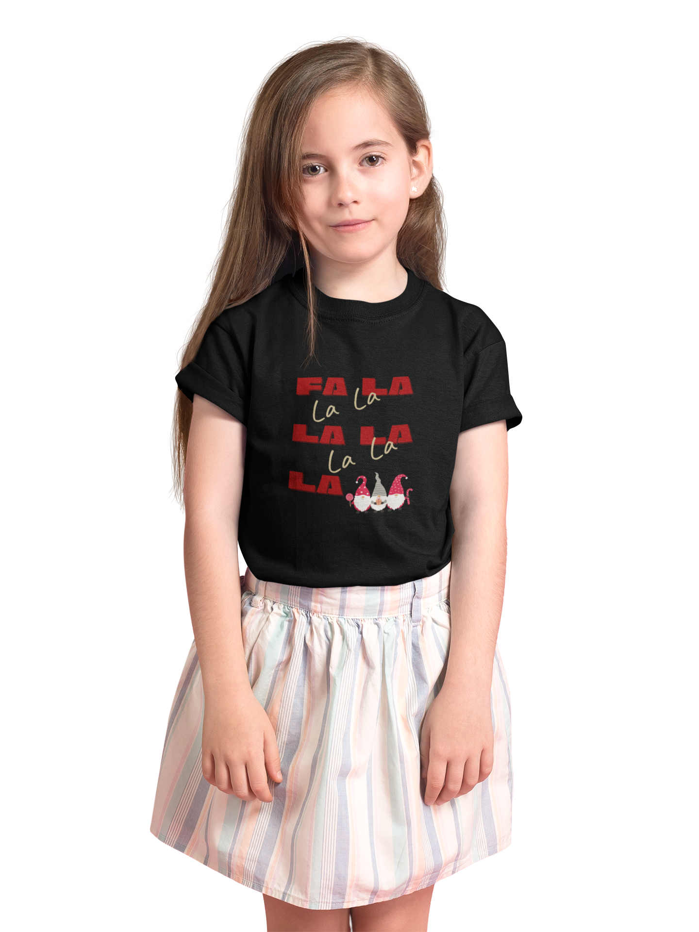 Fa La La La La Christmas T-shirt |  Holiday Fun Kids tee